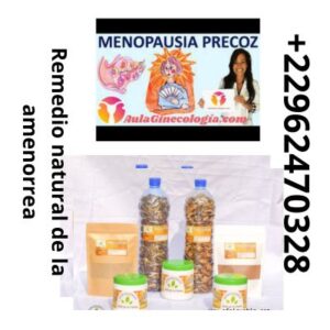 Hierba 091 Amenorrea: Menopausia Precoz, Remedio 100 % Natural